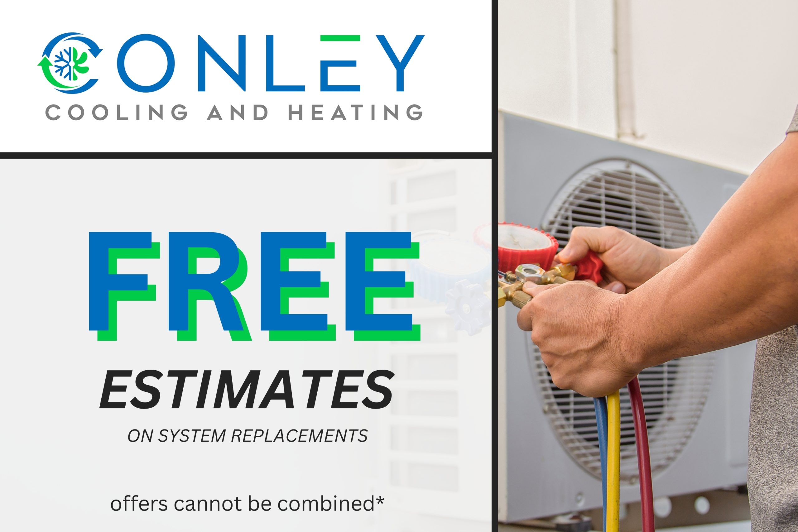 Free estimates on system replacements